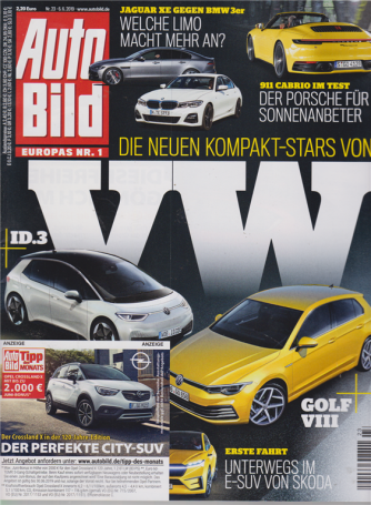 Auto Bild - n. 23 - 6/6/2019 - in lingua tedesca