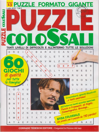 Puzzle Colossali - n. 13 - luglio 2019 - mensile