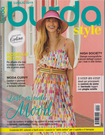 Burda style - n. 7 - luglio 2019 - mensile
