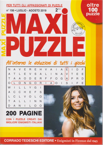Maxi Puzzle - n. 156 - luglio - agosto 2019 - 200 pagine