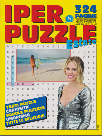 Iper Puzzle  estate- n. 70 - trimestrale - agosto - ottobre 2019 - 324 pagine