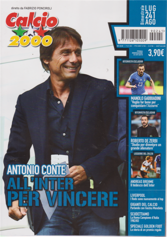 Calcio 2000 - Antonio Conte - n. 241 - luglio - agosto 2019 - bimestrale - 
