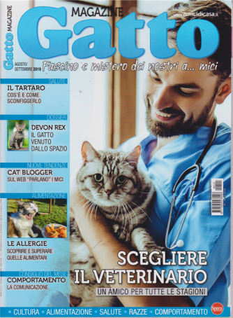 Gatto Magazine - n. 127 - agosto - settembre 2019 - mensile