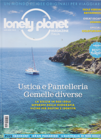 Lonely Planet Magazine - n. 2 - luglio - agosto 2019 - bimestrale - 