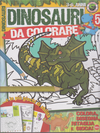 Dinosauri Leggendari Kids - n. 5 - bimestrale - agosto - settembre 2019 - 
