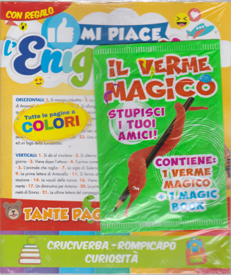 Mi Piace L'enigmistica - + in regalo Il verme magico - n. 9 - agosto - settembre 2019 - bimestrale