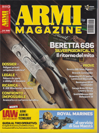 Armi Magazine - n. 8 - mensile - agosto 2019 - 