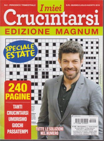 I Miei Crucintarsi - edizione magnum - n. 2 - trimestrale - giugno - luglio -agosto 2019 - speciale estate - 240 pagine
