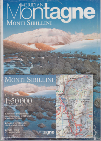 Meridiani Montagne n. 58 - bimestrale - settembre 2012 - Monti Sibillini