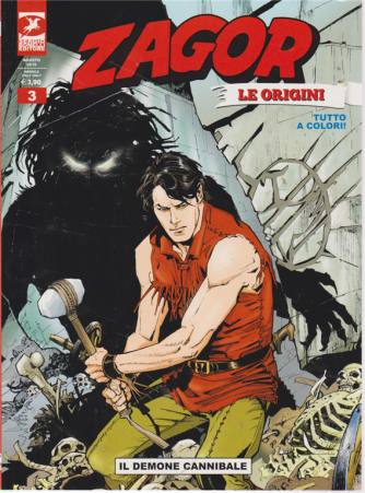 Zagor Gigante - Il Demone Cannibale - Le origini - n.12 - agosto 2019 - mensile