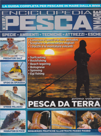 Enciclopedia della pesca in mare - n. 14 - bimestrale - luglio - agosto 2019