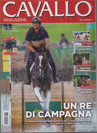 Cavallo & Lo Sperone magazine - n. 391 - agosto 2019 - mensile + Cavallo junior in omaggio - 2 riviste