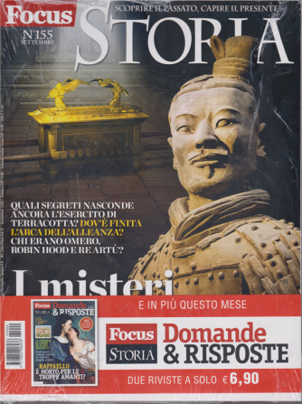 Focus Storia Speciale + Focus storia Domande & Risposte - n. 155 - settembre 2019 - mensile - 2 riviste