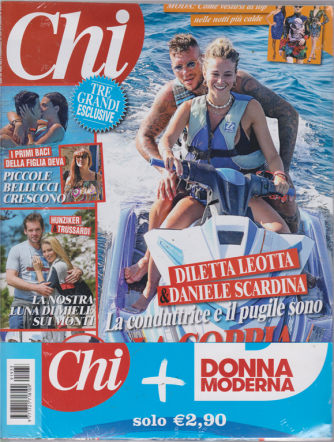 Chi+Donna Moderna - n. 33 - settimanale - 14 agosto 2019  - 2 riviste