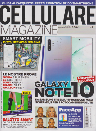 Cellulare Magazine -  - n. 7 - agosto 2019 - mensile