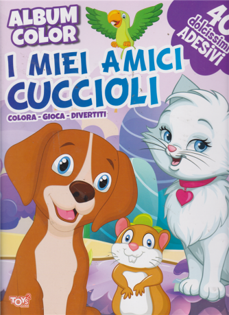 Album color - I miei amici cuccioli - n. 34 - bimestrale - 29 agosto 2019