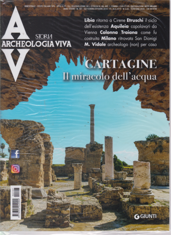 Archeologia Viva -  Storia - n. 197 - settembre - ottobre 2019 - bimestrale