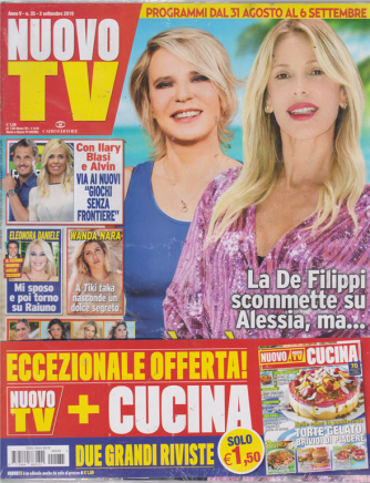 Nuovo Tv + - Nuovo Cucina - n. 35 - 2 settembre 2019 - settimanale - 2 riviste