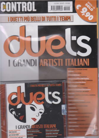 Saifam Music Control Var 08 - Cd - Duets - I grandi artisti italiani - rivista + cd - 