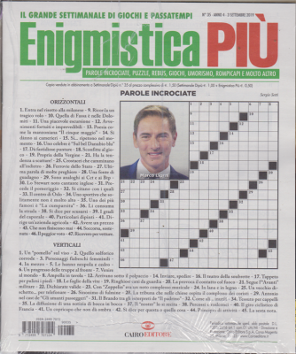 Enigmistica Piu'+ - Settimanale Dipiu' - n. 35 - 6 settembre 2019 - 2 riviste