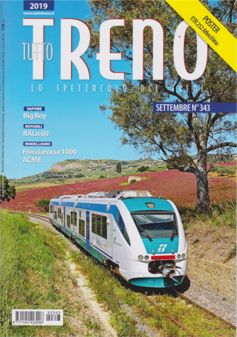 Tutto Treno - n. 343 - settembre 2019 - mensile