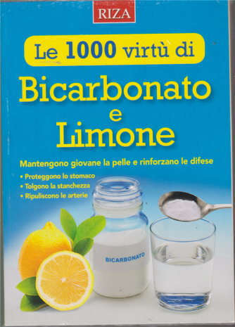 Riza Antiage  - Le 1000 virtù di bicarbonato e limone - n. 17 - settembre 2019 - 