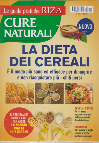 Le Guide Pratiche Riza - Cure naturali - La dieta dei cereali - n. 12 - settembre - ottobre 2019 - bimestrale
