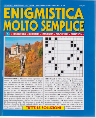 Enigmistica Molto Semplice - n. 79 - bimestrale - ottobre - novembre 2019 