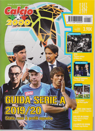 Calcio 2000 - n. 242 - settembre - ottobre 2019 - bimestrale