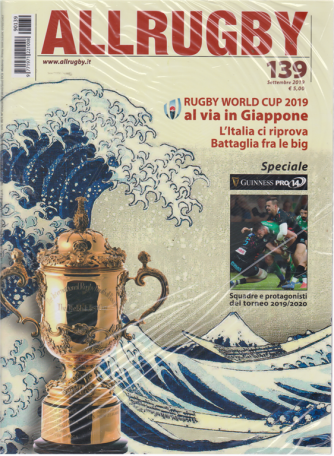 All Rugby - n. 139 - settembre 2019 - mensile