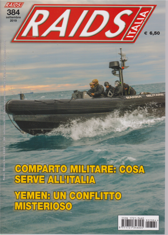 Raids Italia - n. 384 - settembre 2019 - mensile