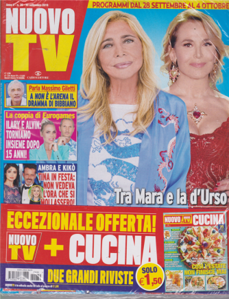 Nuovo Tv + - Nuovo Cucina - n. 39 - 30 settembre 2019 - settimanale - 2 riviste