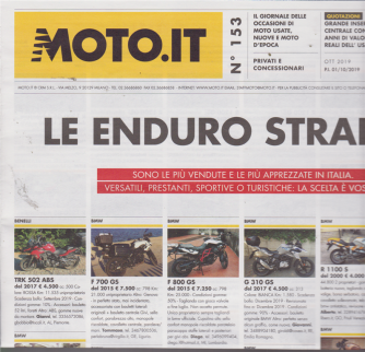 Moto.It - n. 153 - mensile - 1/10/2019