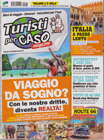 Turisti Per Caso - magazine - n. 140 - ottobre 2019 - mensile