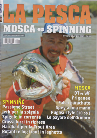 La pesca mosca e spinning - n. 11 - ottobre - novembre 2019 - 