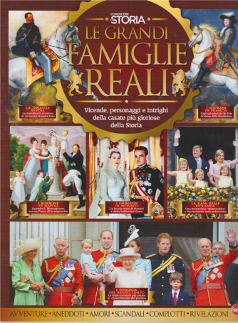 Dinastie Mega - Conoscere la storia - Le grandi famiglie reali - n. 7 - bimestrale - ottobre - novembre 2019
