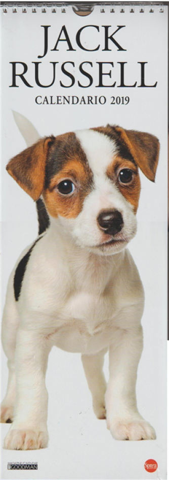Calendario 2019 Jack Russel - cm. 15x41 con spirale