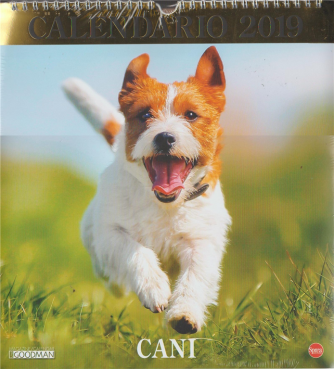 Calendario Cani 2019 - cm. 27x33 con spirale 
