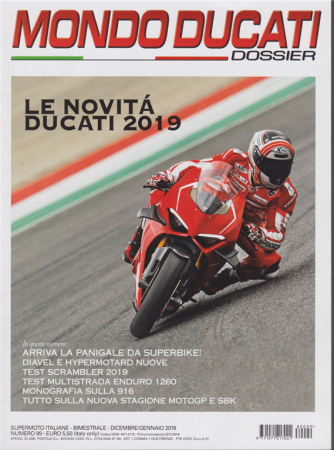 Mondo Ducati dossier - bimestrale - dicembre - gennaio 2019 - n. 99