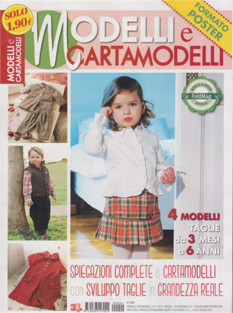 Modelli & Cartamodelli - n. 4 - mensile - 28 novembre 2018 - formato poster