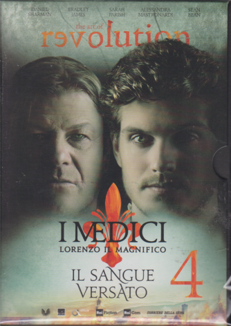 I Medici - Lorenzo il Magnifico - quarta uscita -Il sangue versato - settimanale - dvd