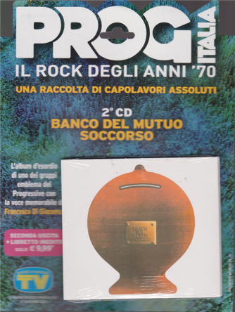 Prog Italia - Il rock degli anni '70 - 2° cd - Banco del Mutuo Soccorso - 27 novembre 2018 - settimanale