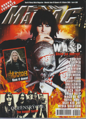 Metal Maniac - mensile n.10 Ottobre 2015