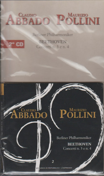 CD vol.2 C.Abbado & M.Pollini - Beethoven Concerti n.3 e n.4 - Berliner Philarmoniker