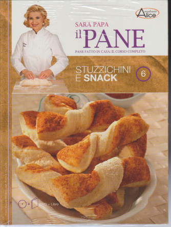 Accademia Del Pane di Sara Papa - Stuzzichini e Snack n.6 - DVD + Libro