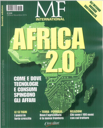 AFRICA 2.0  dossier di MF International Ottobre/Novembre 2015
