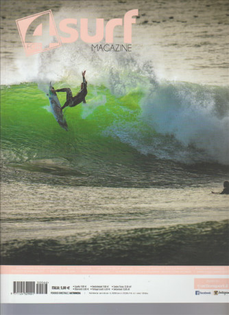 (for) 4 SURF Magazine  - Bimestrale n. 66 winter issue 2015