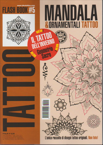 TATTOO FLASH BOOK - Mandala & ornamentali Tattoo 