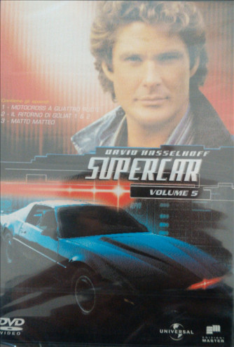 SUPERCAR STAGIONE 2 volume 5 italiano David Hasselhoff - DVD