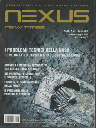 NEXUS new times ed.italiana- bimestrale n. 116 Giugno 2015